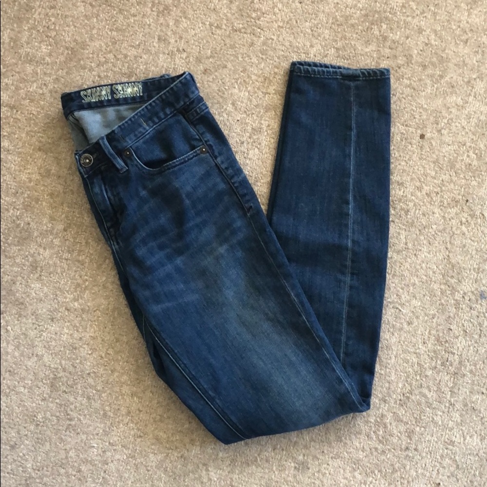 Madewell skinny skinny 8” jeans